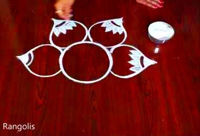 New Latest Simple Rangoli Designs Without Dots