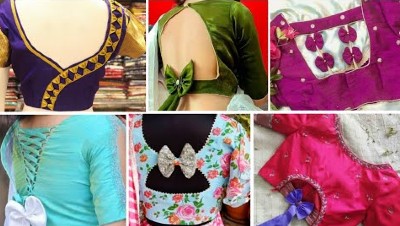 New Model 100 + Knot Blouse Designs