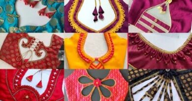 New Patch Work Designs  Beautiful Stunning Blouse Design Collections