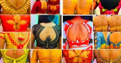 New Back Neck Blouse Designs Patch Work Designs