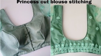 New Model Princess Blouse Design Cutting and Stitching