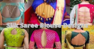 New Silk Saree Designer Gala Blouse Designs