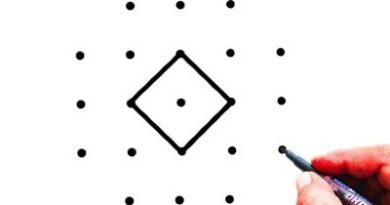 Simple Easy 5 – 3 Dots Rangoli Design Dots Muggulu