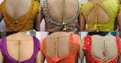 Most Beautiful Neck Blouse Designs