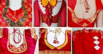 Latest New Red Color Pattu Blouse Designs
