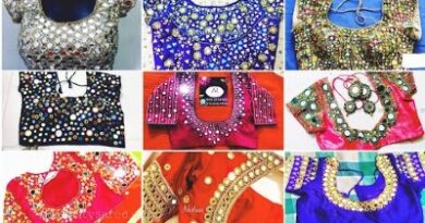 Most Beautiful New Mirror Work Blouse Designs