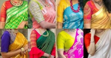 New Model Matching Saree Blouse Designs