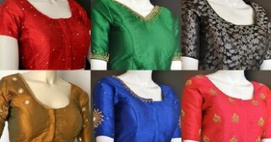 New Simple Brocade Silk Saree Blouse Designs
