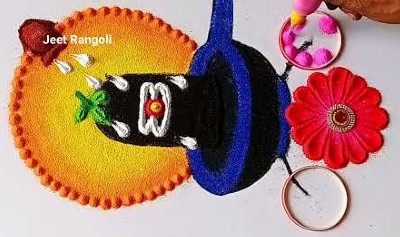 Sravanamasam Somavar Special New Rangoli Designs
