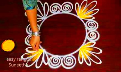 New Diwali Traditional Kolam Art Rangoli Designs 2022