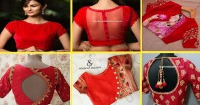 New Latest Red Color Blouse Ki Designs