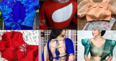 New Trendy Saree Blouse Designs