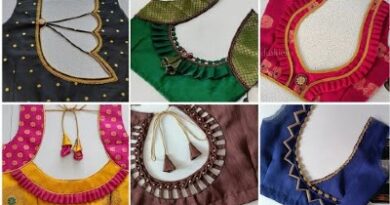 New Beautiful Patch Work Designs Paithani Blouses