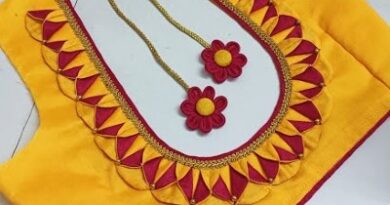 Very Stylish Paithani Blouse New Model Cutting and Stitching