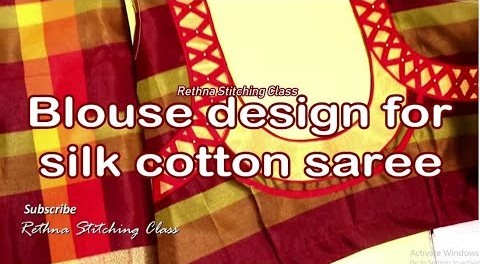 Blouse Designing | Blouse neck design