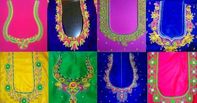 Simple aari work blouse designs – Blouse Designs