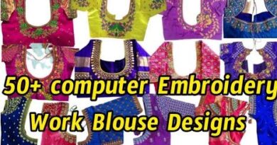 Latest computer work blouse Designs || Computer embroidery