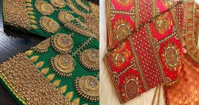 Top 10 Latest Bead Embroidery Work Blouse Designs