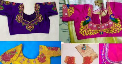 Latest Computer Embroidery Blouse Designs |Blouse Designs