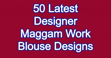 Latest Maggam work Blouse Designs | Bridal Blouses | Aari work Blouses  – Blouse Designs