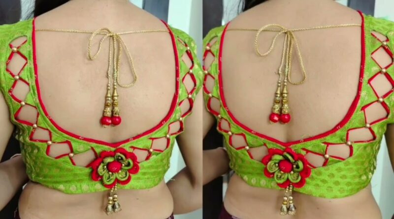 Latest Blouse Back Neck Designs Designer – Blouse Designs