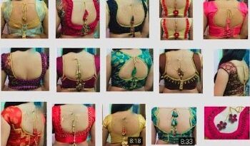 Beautiful New Saree Blouse Back Neck Designs  – Blouse Designs