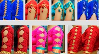Beautiful New Latest Sleeves Designs – Blouse Designs