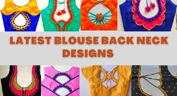 Trending Back Neck Blouse Designs – Blouse Designs