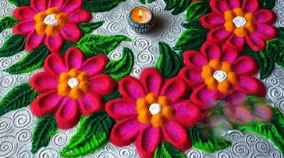 ColorFul Rangoli Designs – Kolam Muggulu – Easy Rangoli Designs – Rangoli Designs