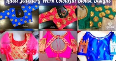 New Jewellery Work Designer Blouse Designs  –  Blouse Designs