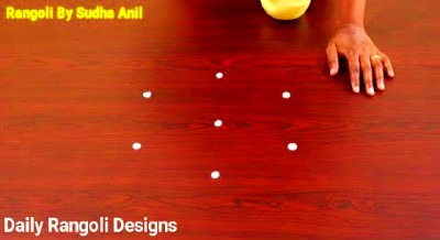 3 – 2 Dots New Kolam Rangoli Designs