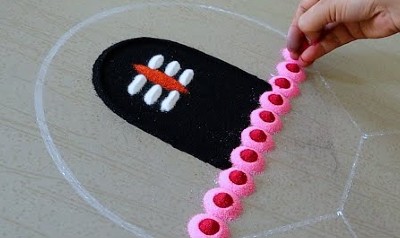 Shivratri Simple Kolam Rangoli Designs Rangoli Muggulu