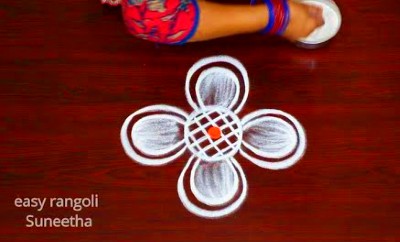 Easy New Beginners Rangoli Designs