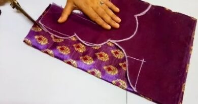 Easy and Simple New Blouse Model  Cutting and Stitching