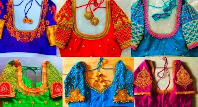 Stunning  New Designer Aari  Maggam Bridal Work Blouse Designs