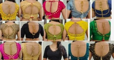 Very Beautiful Designer Blouses Patch Work Designs