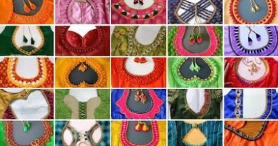 Very Beautiful Silk Saree Blouse Patterns