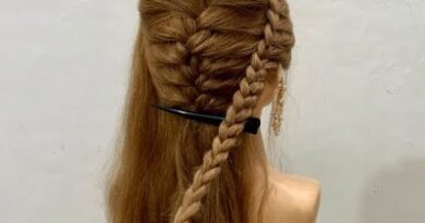 New Easy Beautiful Hair Style For Party