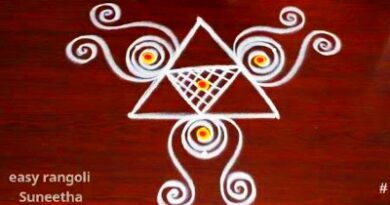 New Trendy Beginners Simple Rangoli Designs