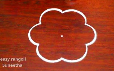 Trendy 2 Easy Kolam Rangoli  Designs
