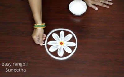 Free Hand Art Rangoli Designs New Muggulu