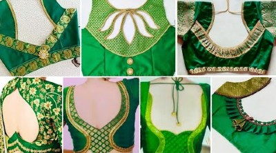 New 90 + Designer Back Neck Blouses