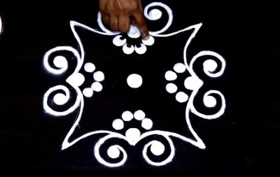 New Easy Beginners Muggulu Diwali Rangoli Designs