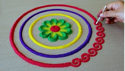 New Color Ful Rangoli Designs