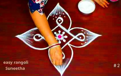 New Easy Sikku Kolam Rangoli Designs For Beginners