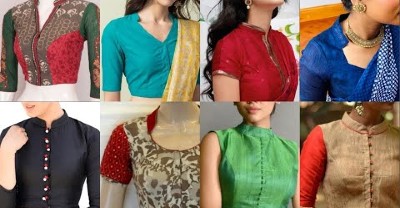 New Trend Collar Blouse Neck Designs