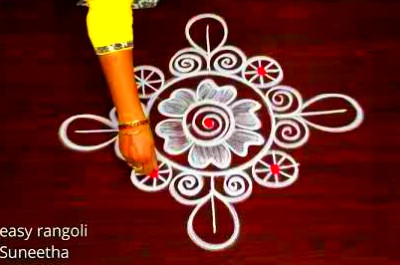 Trendy Rangoli Art New Designs