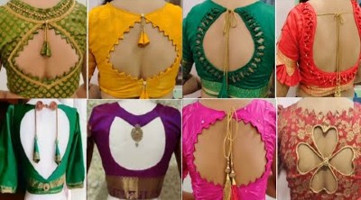 Very Beautiful Back Neck Blouse Collections