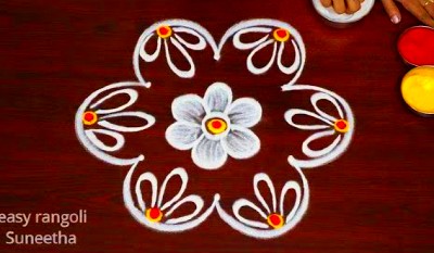 New Friday Special Shanku Kolam Designs