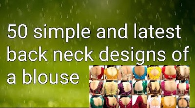 New 50 Simple Back Neck Designs